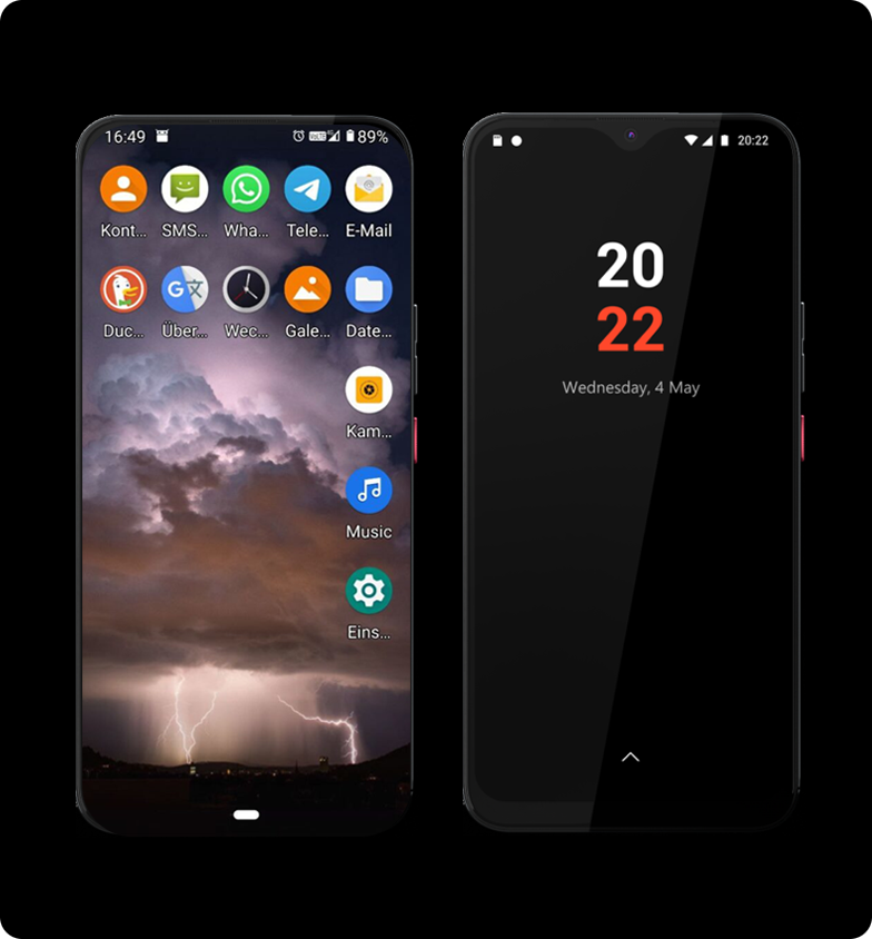 Volla OS Sprungbrett Trebuchet